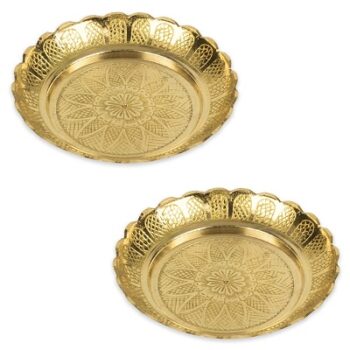 Klassic Small Brass Puja Thali