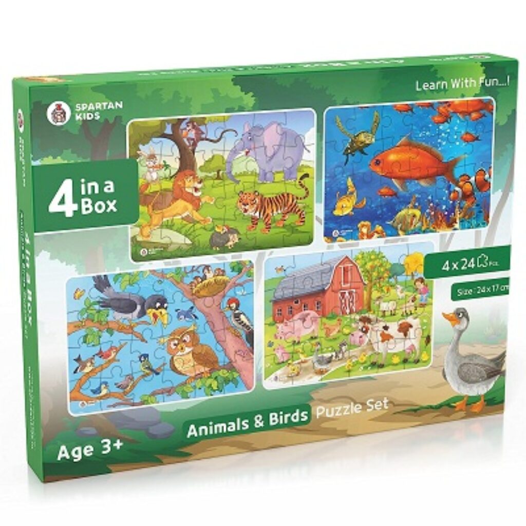 SPARTAN KIDS® Animals & Birds Jigsaw Puzzle