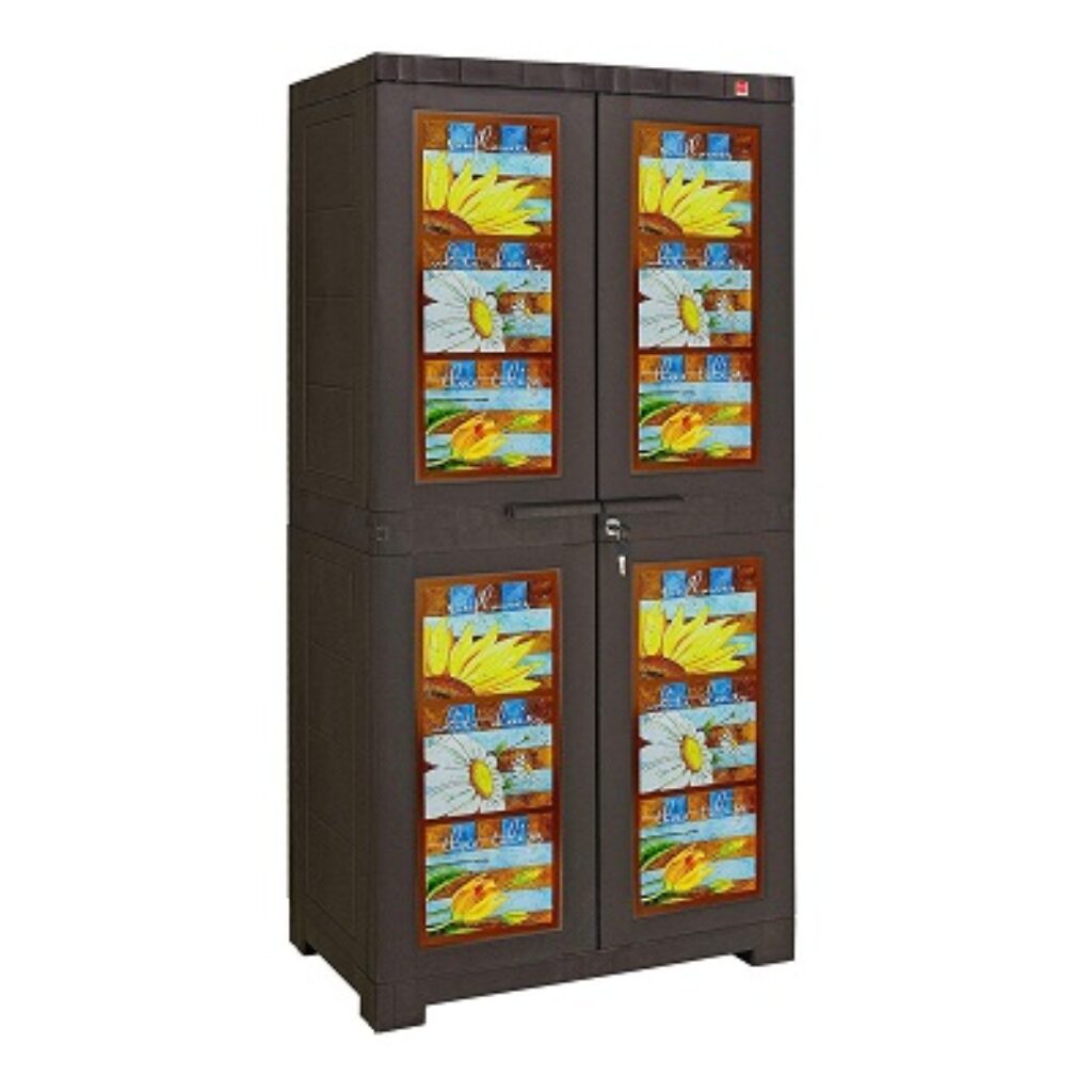Cello Novelty Big Plus Storage Cabinet (Ice Brown)