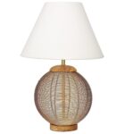 Amazon Brand - Stone & Beam Casares Spherical Table Lamp