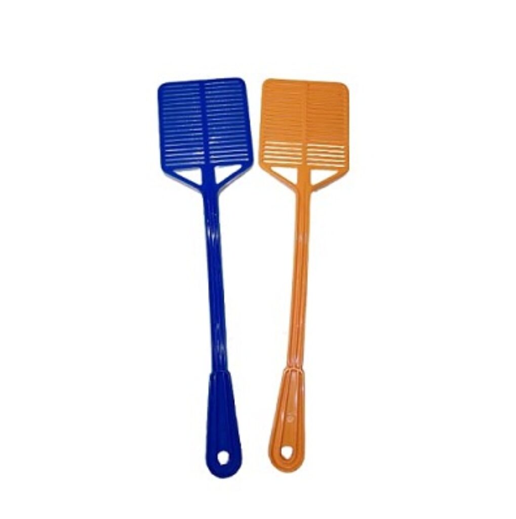 Turtuls Group Turtulsgroup Plastic Square Shaped Pest Control Fly Swatter Multicolour Pack Of 2