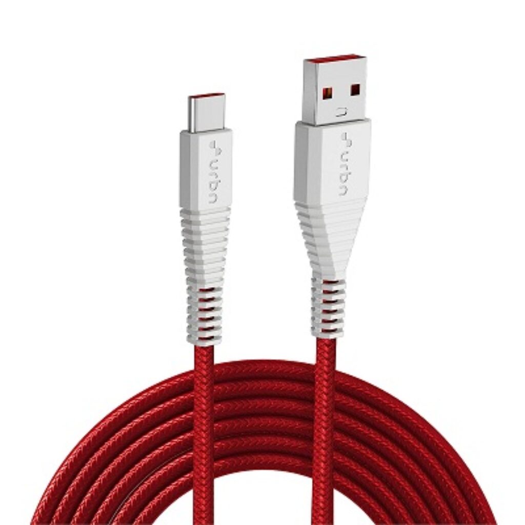 URBN Type-C USB 40W Fast Charging Cable Made for OnePlus (Warp, Dash, Supervooc) MI Turbo Realme