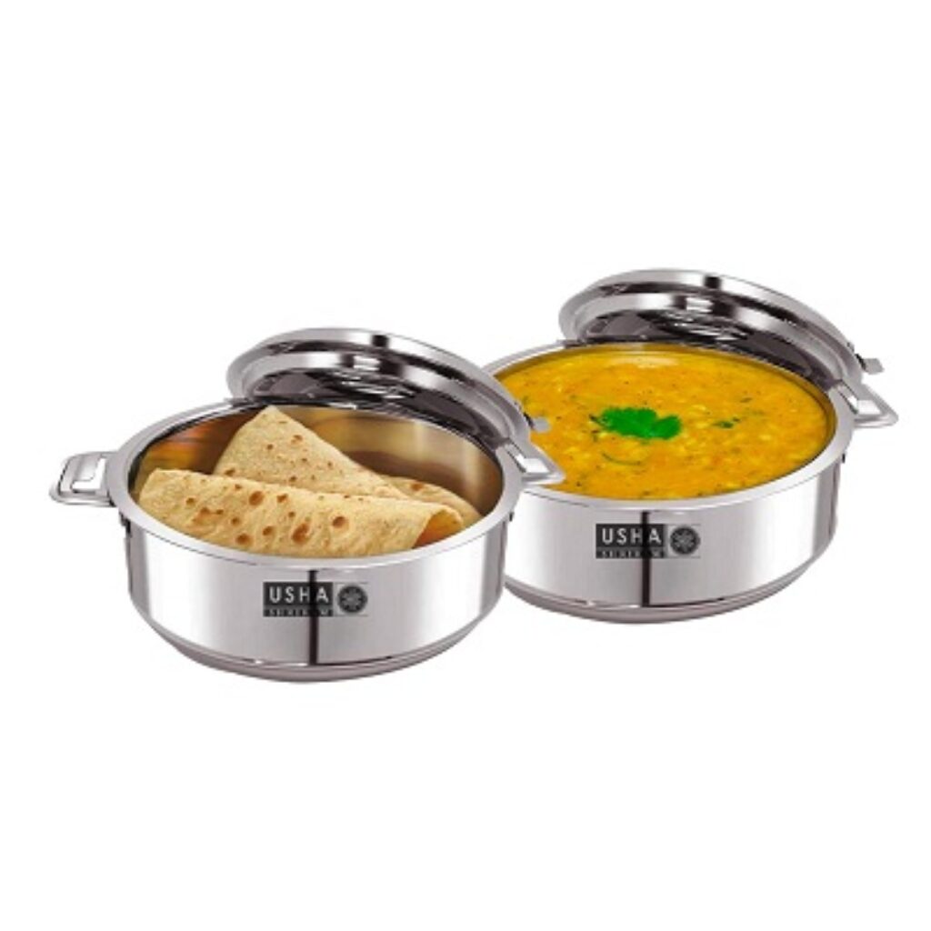 USHA SHRIRAM Stainless Steel Insulated Casserole