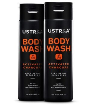 Ustraa Body Wash- Activated Charcoal 250