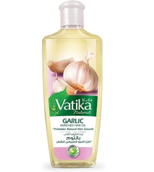 Vatika Dabur Garlic Enriched Hair Oil For Hair Growth (200 Ml)