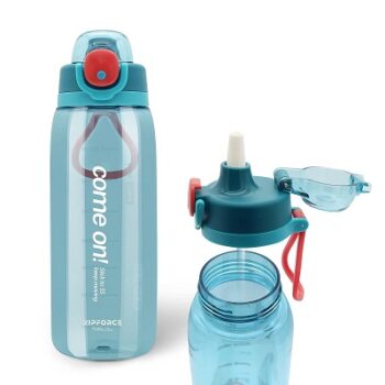 ZIPFORCE Sports Water Bottle 28oz/750ml with Locking Flip Top