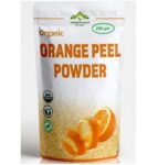 Wishingbell Natural Organic Orange Peel Powder For Face Skin Whitening 200 Grams. Citrus Aurantium Pure & Natural Face Pack