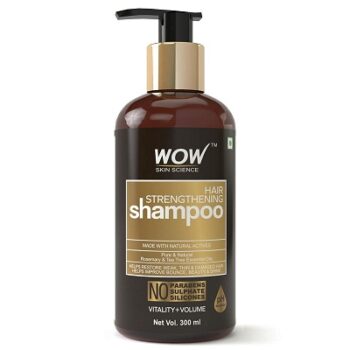 WOW Skin Science Hair Strengthening Shampoo (300ml)