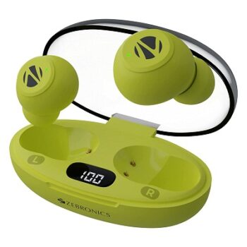 ZEBRONICS PODS 2 Wireless TWS Earbuds with Bluetooth 5.3,