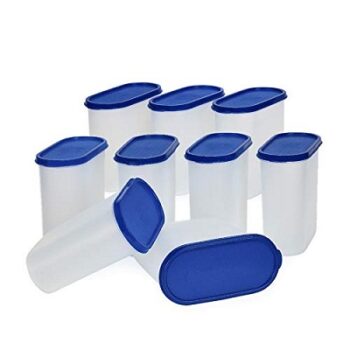 Mahaware Modular Oval Plastic Kitchen Container Set