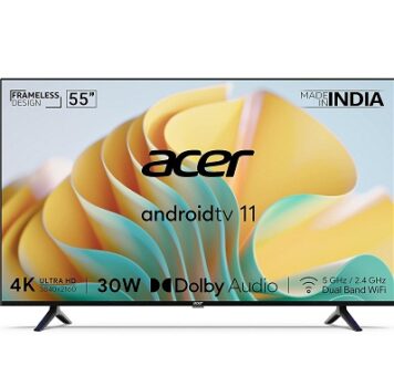 Acer 139 cm (55 inches) I Series 4K Ultra HD Android Smart LED