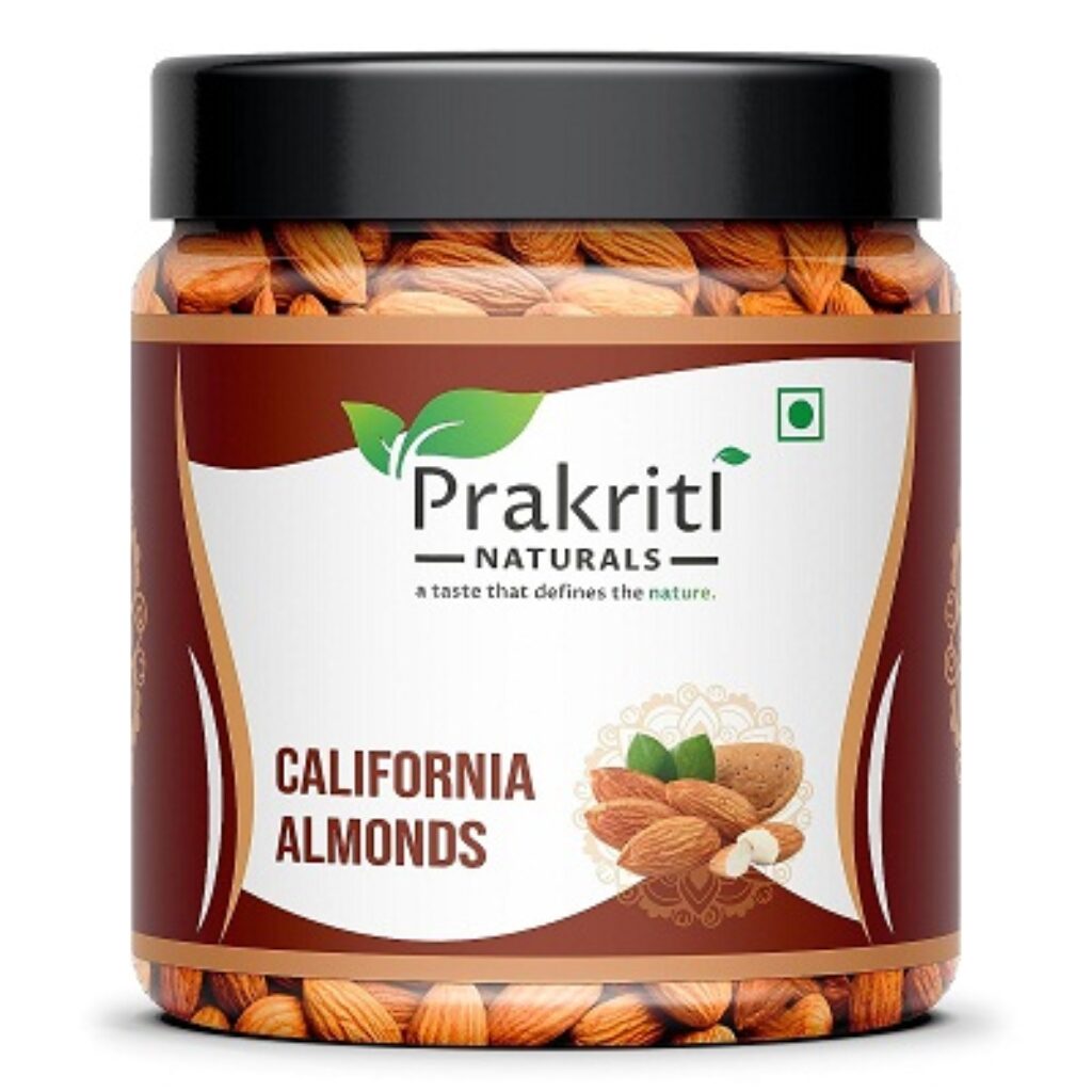 Prakriti Naturals 100% Natural and Premium California Almond