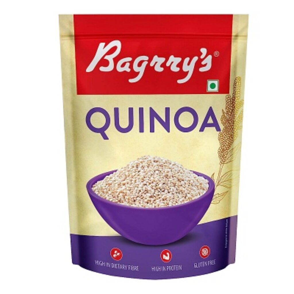 Bagrrys Quinoa 1kg- Diet Food | Cereal for Breakfast