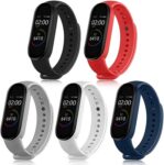 Sounce Adjustable Xiaomi Mi Band 5 Watch Silicone Strap Band Bracelet