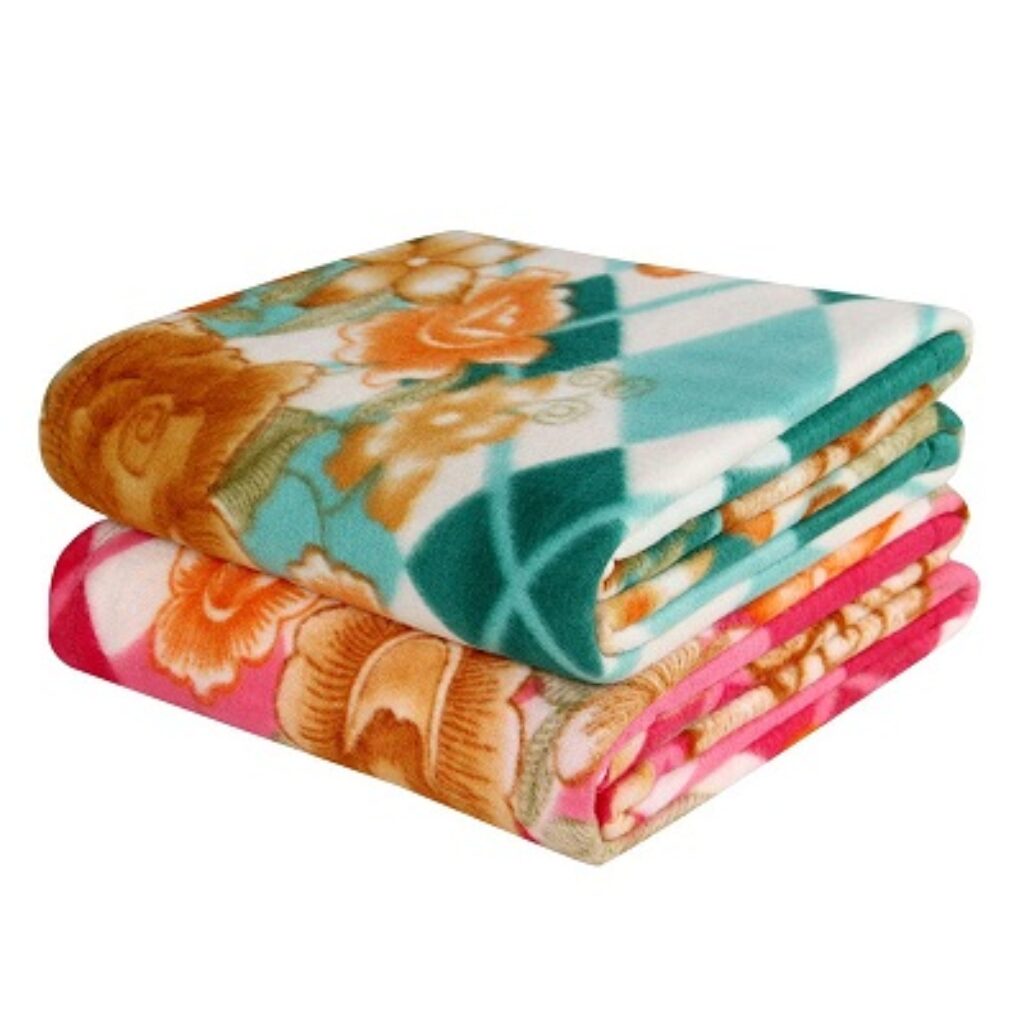 BSB HOME All Season Miltipurpose Polar Fleece Blanket Combo