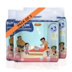 Bumtum Chota Bheem New Born Baby Diaper Pants,