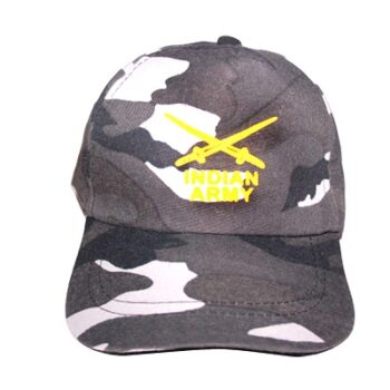 Zeki Unisex Army/Military Camouflage Cap (Freesize),(Grey)