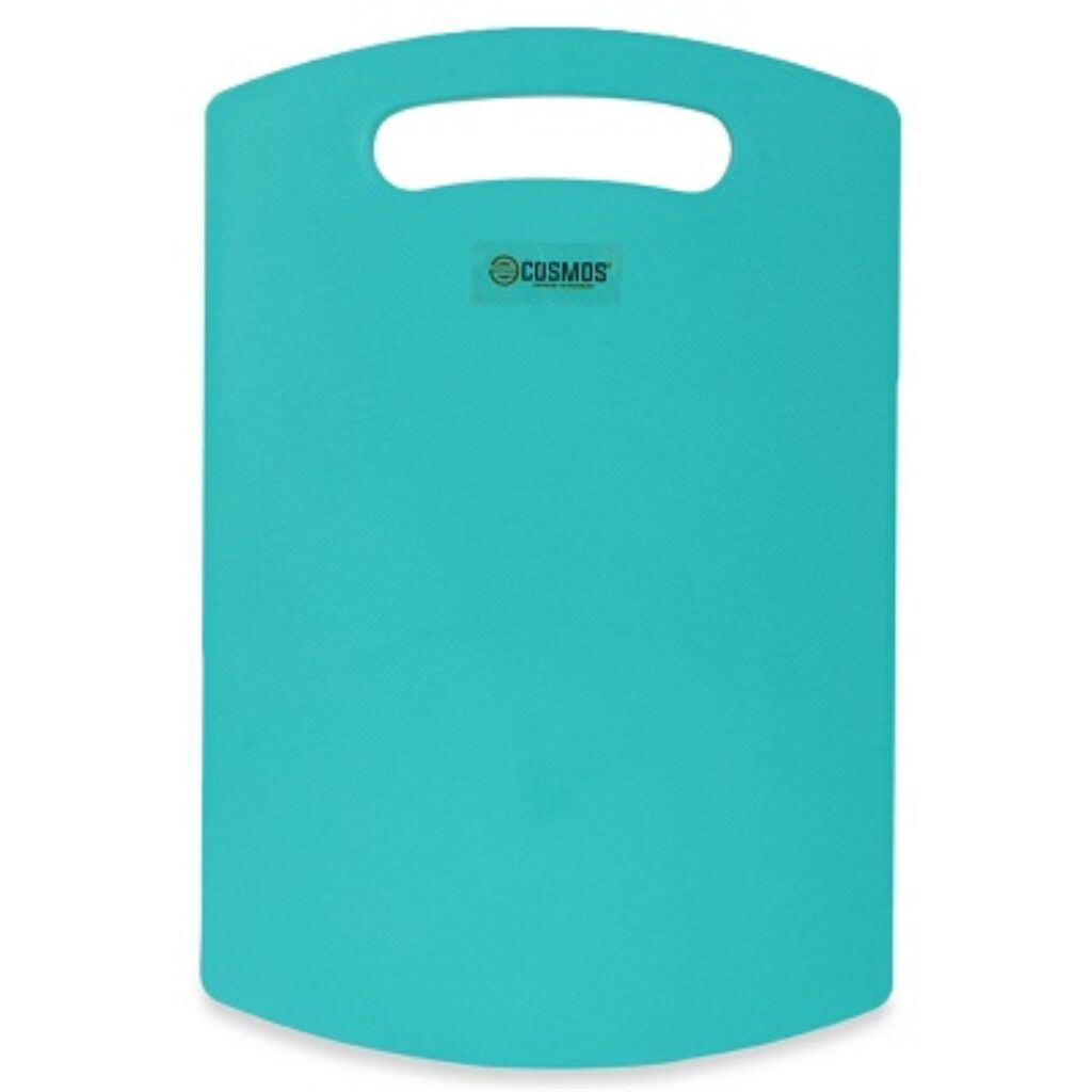 E-COSMOS Plastic Cutting/Chopping Board (Turquoise), M