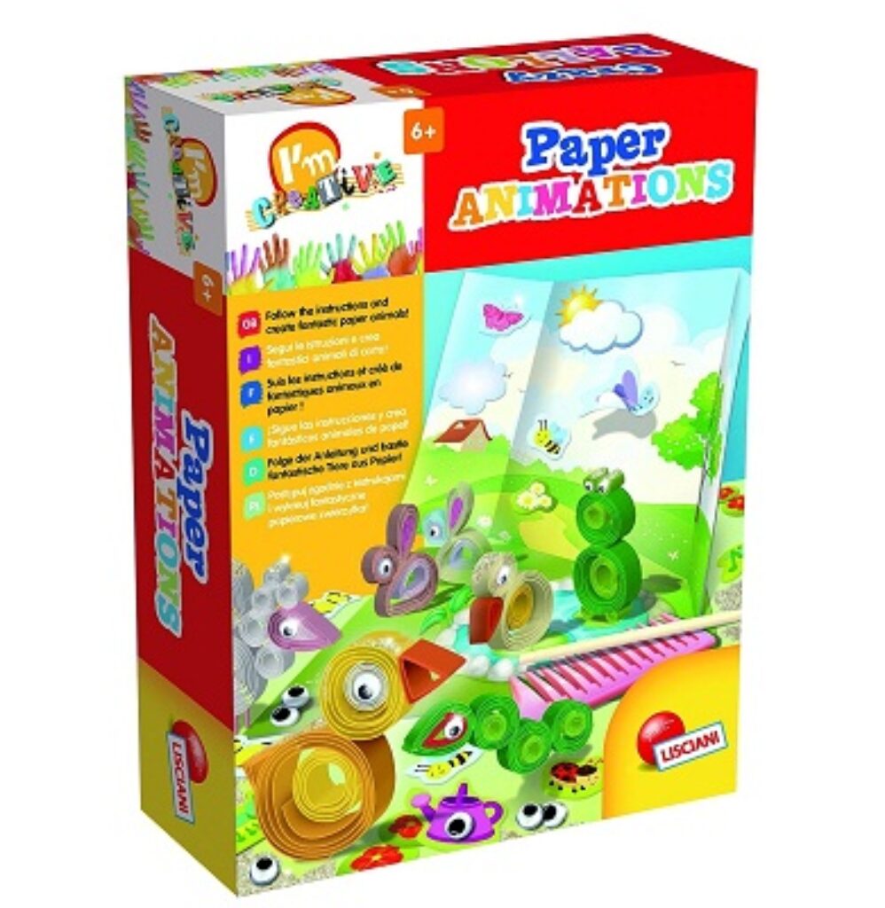 Lisciani I'm Creative Paper Animations Craft Kit (47680)