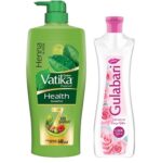 Dabur Vatika Health Shampoo, with Henna & Amla for Problem Free Hair