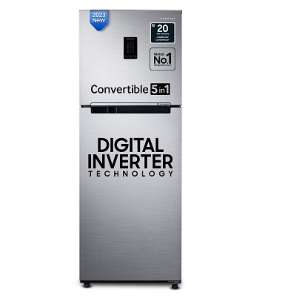 Samsung 301L 3 Star Convertible 5In1, Digital Inverter