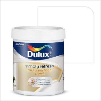 Dulux DIY Simply Refresh Multi Surface Paint Single Coat Washable