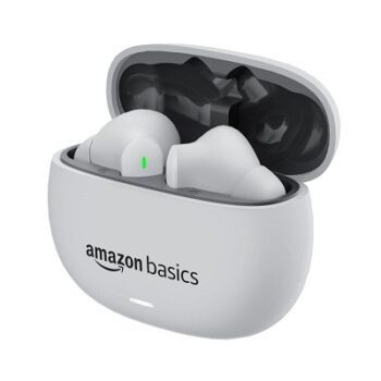 Amazon Basics True Wireless in-Ear Earbuds with Mic