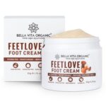 Bella Vita Organic Feet Love Foot Cream Softens Hydrates Rough Dry Feet