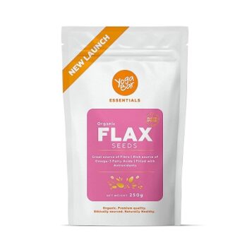 Yogabar Organic Roasted Flax Seeds