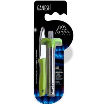 Ganesh Kitchen Gas Lighter with Free Kitchen Knife
