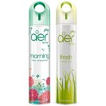 Godrej aer Spray | Room Freshener for Home & Office - Morning Misty