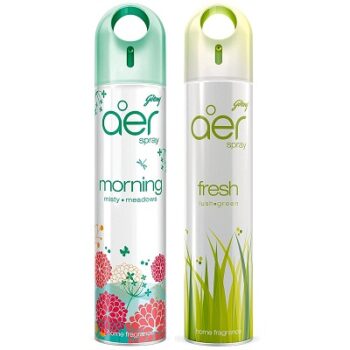 Godrej aer Spray | Room Freshener for Home & Office - Morning Misty