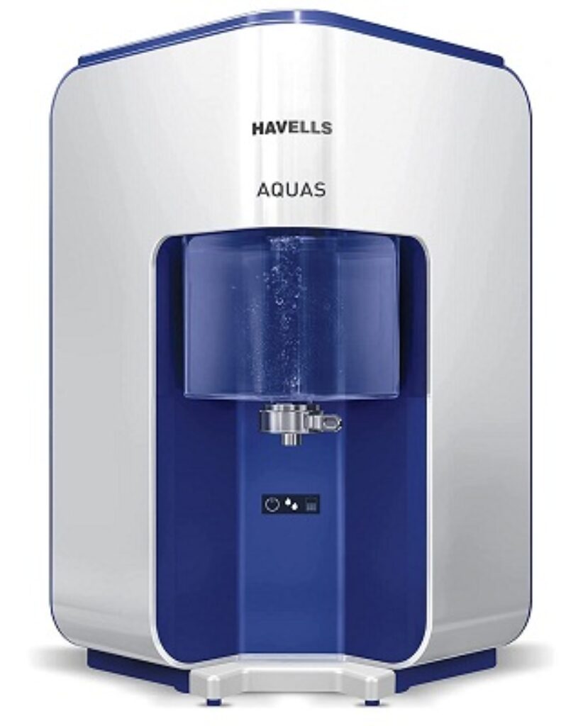 Havells AQUAS Water Purifier, First corner mounting design