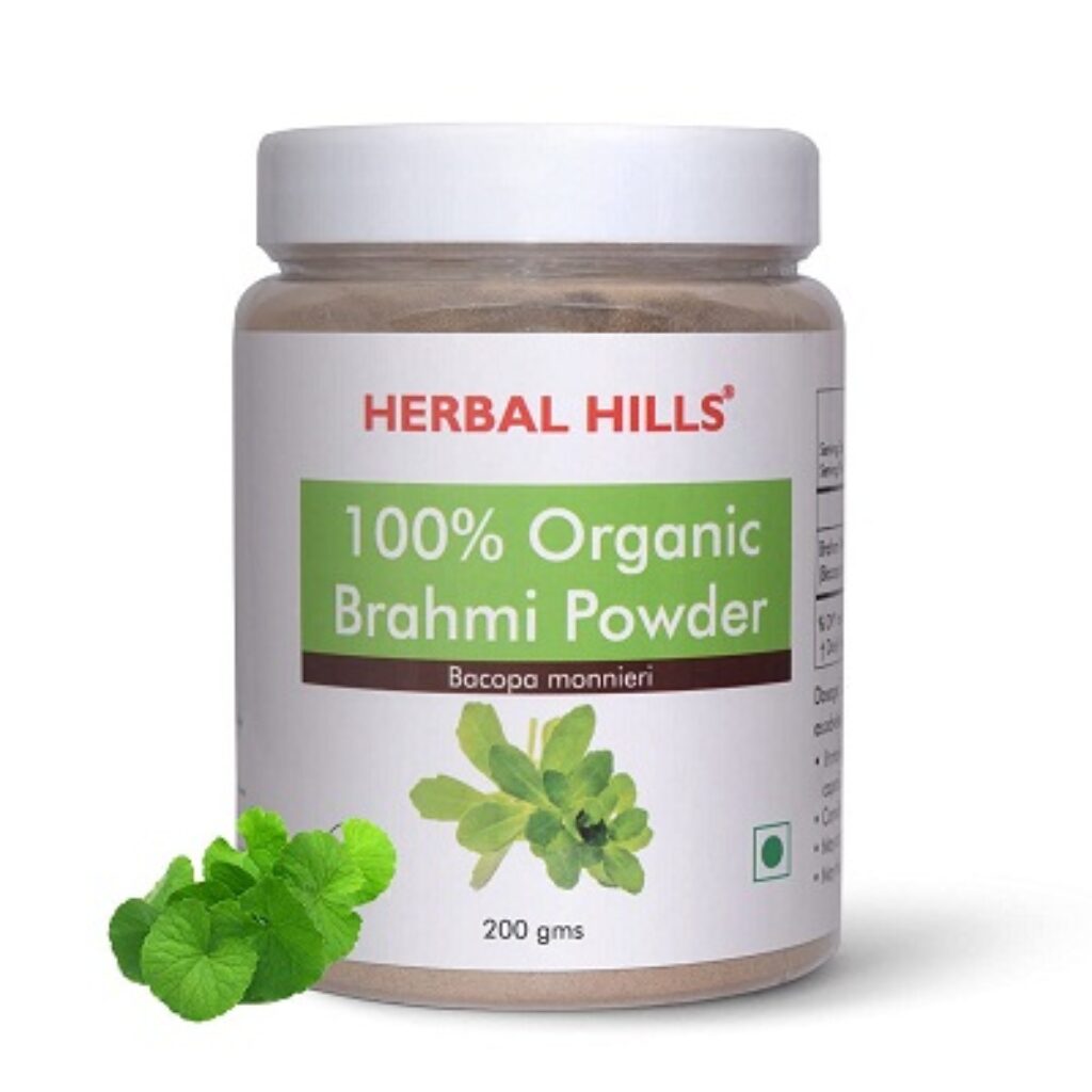 Herbal Hills Organic Brahmi Powder