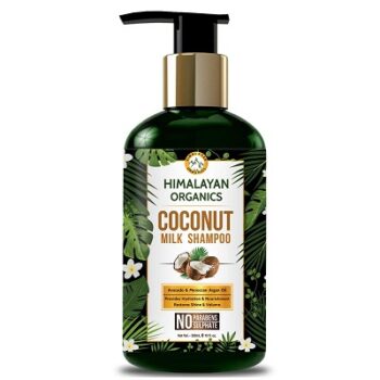 Himalayan Organics Coconut Milk Shampoo With Avocado & Moroccan Argan Oil