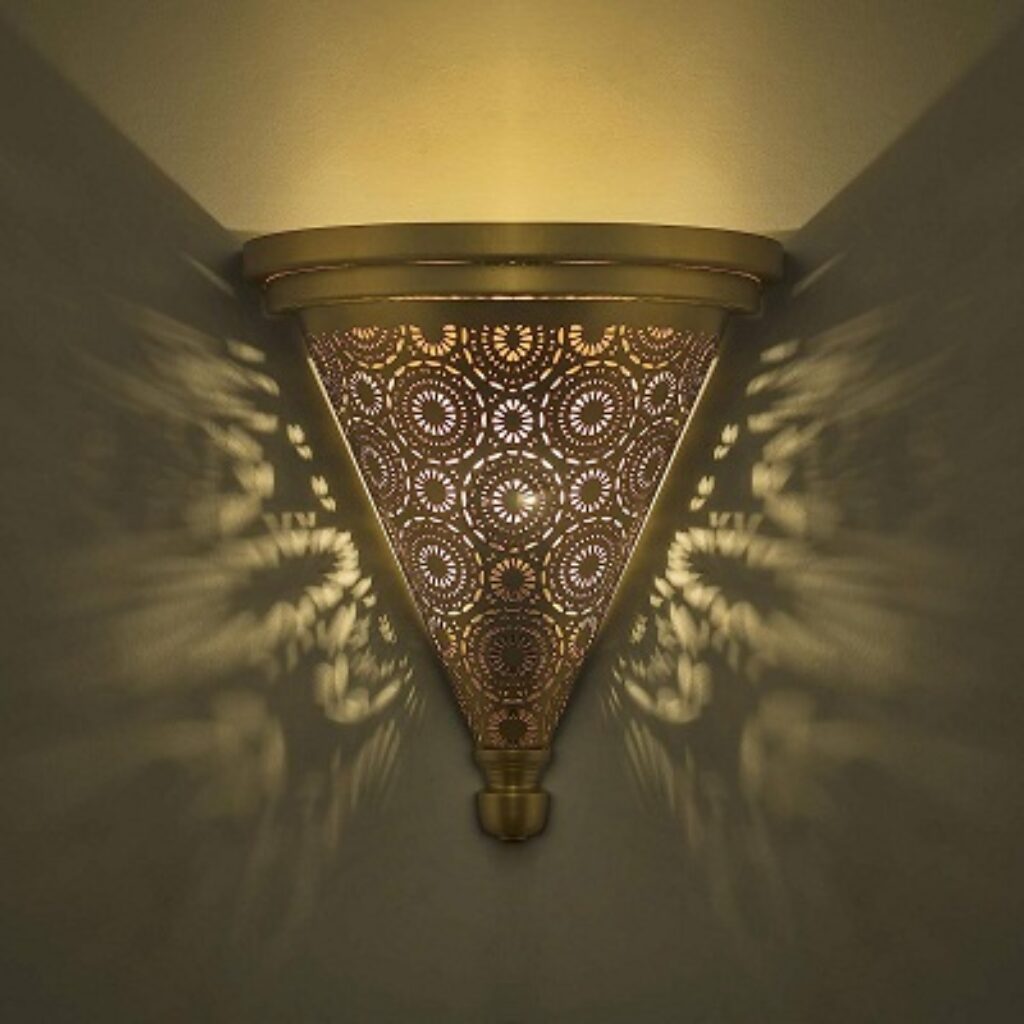 Homesake®Moroccan Wall Trophy Concentric Circles Light Shades