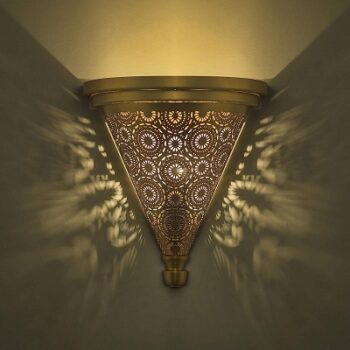 Homesake®Moroccan Wall Trophy Concentric Circles Light Shades