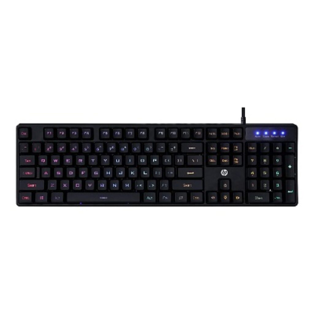 HP K300 Backlit Membrane Wired Gaming Keyboard