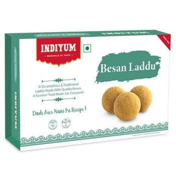 Indiyum Indian Sweet Fresh Besan Laddu 200g