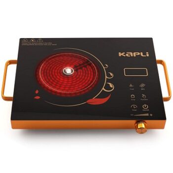 Kapli Premium 2000 W Touch Panel Infrared Induction Cooktop