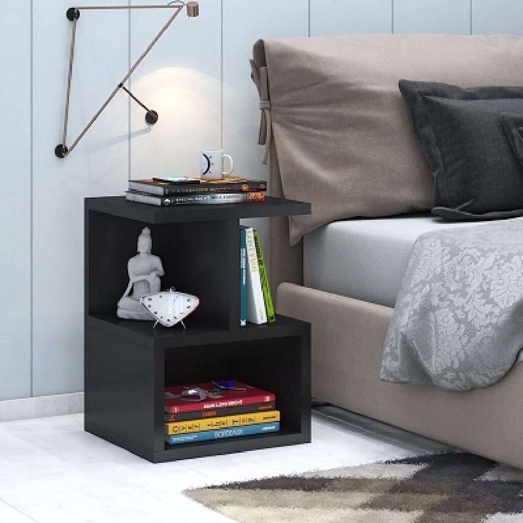 Klaxon Rado Side Table/End Table/Coffee Table (Black)