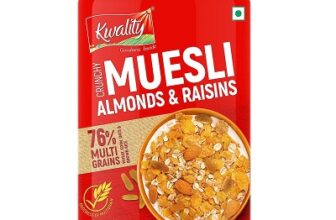 Kwality Muesli Crunchy Almond, Raisins and Honey
