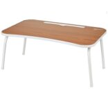 Amazon Basics Multipurpose Foldable Wood Laptop Table