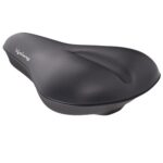 Lifelong Bicycle Seat Cover for Mountain & Hybrid Cycles|Soft & Washable Cycle Cover|Silicone Saddle Seat Cover (Black, LLBSC01)