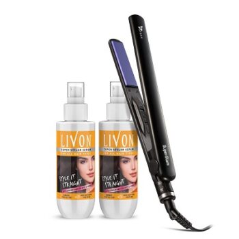 Livon Super Styler Serum For Women & Men For Hair Straightening
