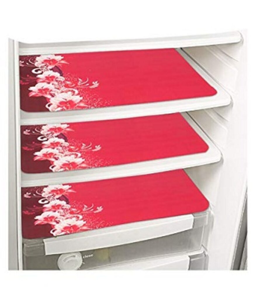 PrettyKrafts Waterproof Refrigerator Drawer Mats