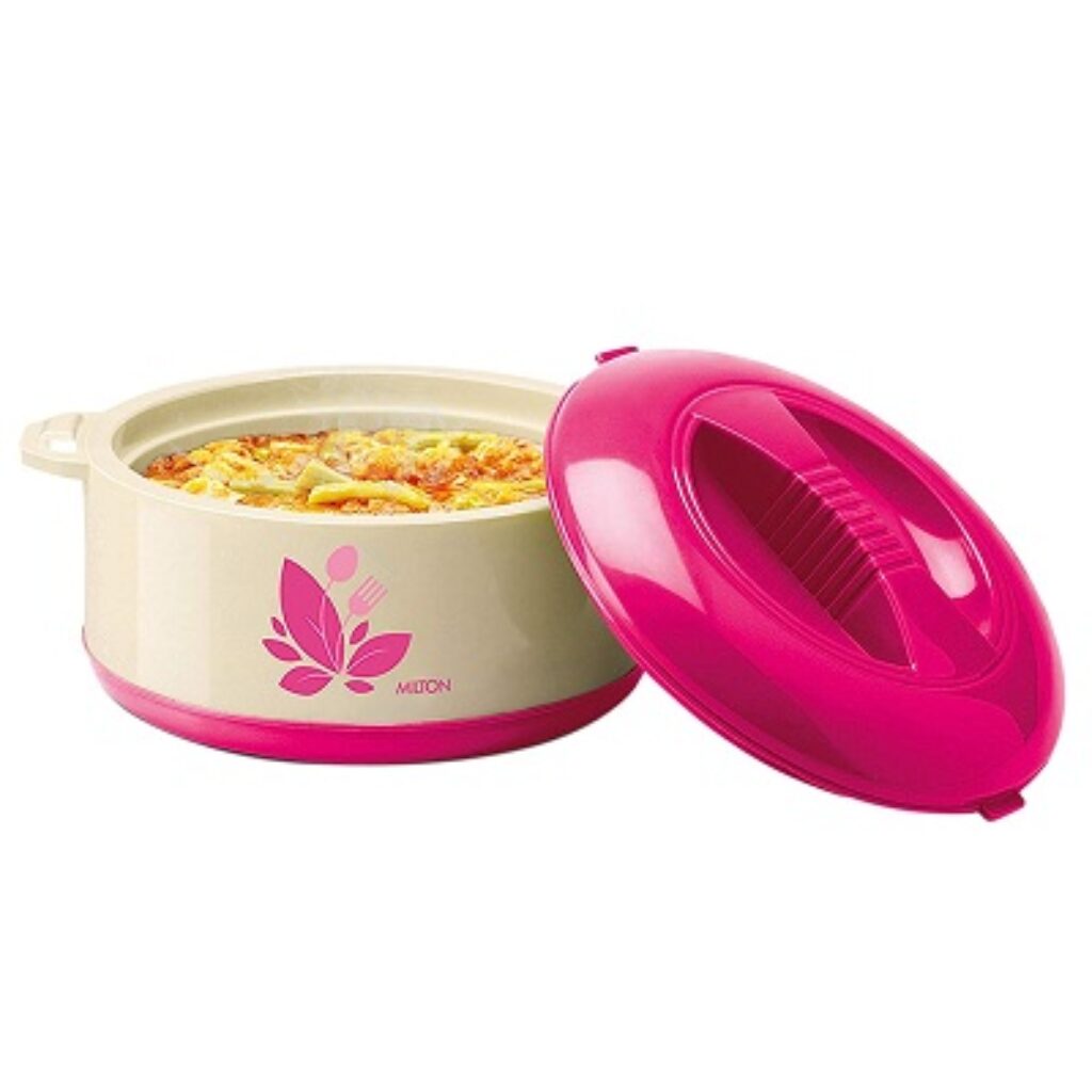 MILTON New Orchid 2500 Inner Steel Casserole, 2360 ml, Pink