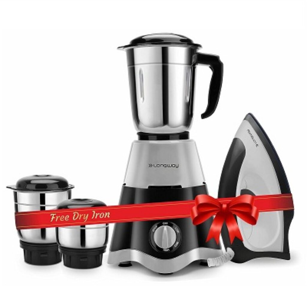 Longway Super Dlx 700 W Mixer Grinder