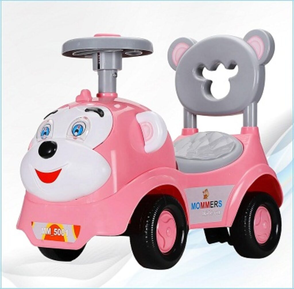 Mommers DiggyWiggy Musical Push Rideon for Kids