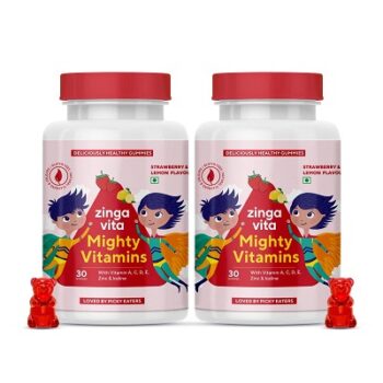 Zingavita Multivitamin Gummies for Kids (60 Gummy Bears),